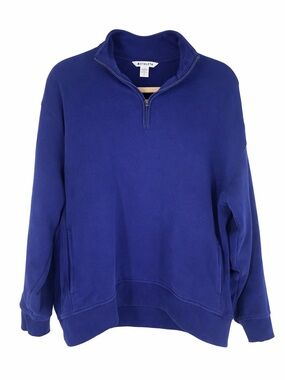 Athleta Oversized Quarter Zip Sweater